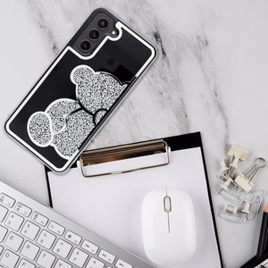 Case for Samsung A55 5G Teddy Bear silver