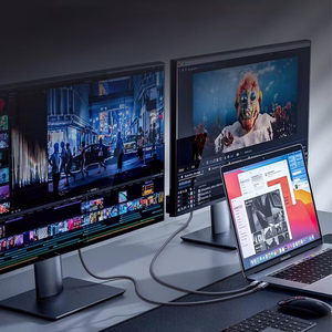 Wozinsky WPS-UY415S Кабель USB-C - USB-C 40Gb/s 240W 1.5m - чёрный