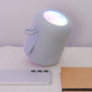Bluetooth garsiakalbis LED 5W 3h Hoco HC30 pilkas
