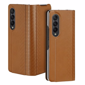 Telefono dėklas Dux Ducis Bril skirtas Samsung F936 Z Fold4 rudas