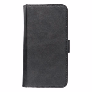 Universali knygos dėklas dydis S iPhone 12 / 13 / SAMSUNG S6 / A5 2016 / XCOVER 4 / S22 / HUAWEI P8 2017 juodas