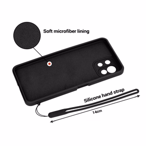 Vennus silikoninis žiedas Xiaomi Redmi 9 juodas