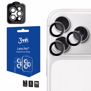 Закалённое стекло для камеры 3mk Lens Pro для Apple iPhone 17 Pro / 17 Pro Max прозрачный