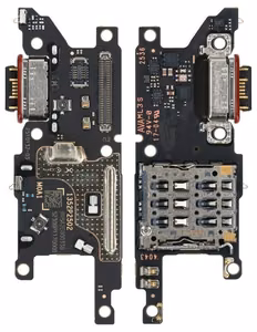 Гибкий шлейф Xiaomi Poco F8 Pro 5G с разъемом зарядки и микрофоном, контактом SIM-карты оригинал (service pack)