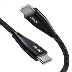 Кабель USB Choetech XCC-1003 чёрный Type-C Type-C 120 см
