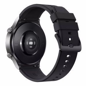 Силиконовый ремешок для Huawei Watch GT 2 / 3 / 4 / 2 Pro / 3 Pro / 4 Pro / GT 2e - черный