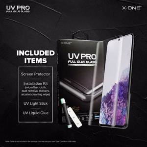 UV PRO Закалённое стекло X-ONE - для Samsung Galaxy Note 9 (совместимо с чехлом)