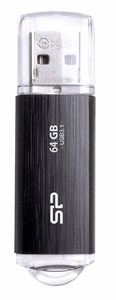 SILICON POWER Blaze B02 USB atmintinė 64 GB USB Type-A 3.2 Gen 1 (SP064GBUF3B02V1K) juoda