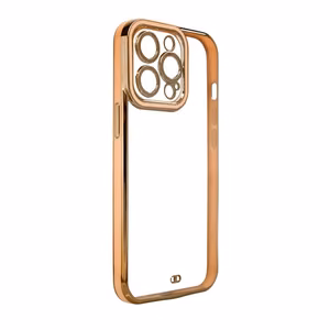 Fashion Case чехол для Xiaomi Redmi Note 11 Pro гелевая крышка с золотой рамкой золотой