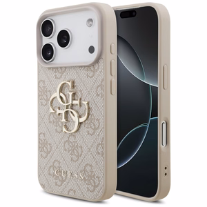 Guess 4G Big Logo Case for iPhone 17 Pro - Pink