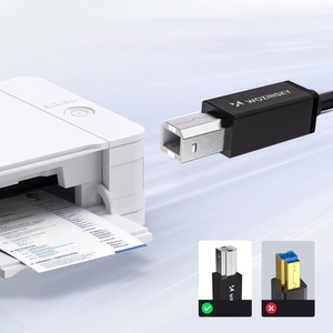 Wozinsky WKDDY4S USB-B - USB-A 480Mb/s kabelis 1m - juodas