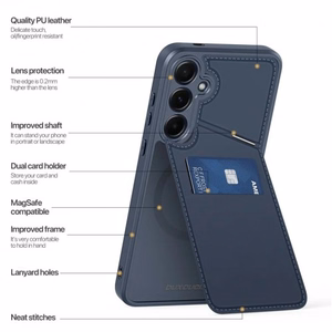 Telefono dėklas Dux Ducis Rafi II Mag Samsung S936 S25 Plus mėlynas