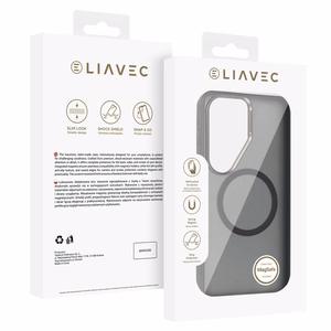 Liavec Soft Case Metal Frame для Samsung Galaxy S26 Ultra серый