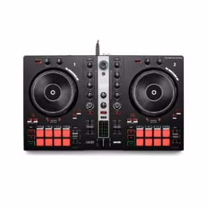 Hercules DJ Essentials Kit – USB DJ valdiklio rinkinys su garsiakalbiais