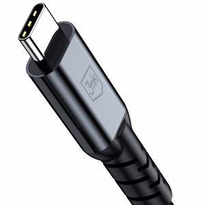 3mk Hyper Cable N-Series Thunderbolt 4 USB-C USB-C 1 м 48V/5A 40 Гб/с 240W 8K60Hz чёрный