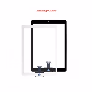 Jutiklinio ekrano skaitmenintuvas, suderinamas su Pro+ Apple iPad Pro 10.5 Air 3, juodas, stiklas + OCA XH 250um