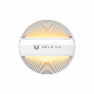 LED Night Lempa round PURE FLC-20 ALMA PIR baltas 500mAh Forever Light