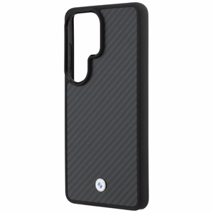 BMW Sign Magnetic Carbon Fiber чехол MagSafe для Samsung Galaxy S26 Ultra чёрный
