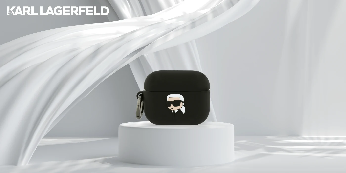 Karl Lagerfeld Karl Head AirPods Pro 3 case