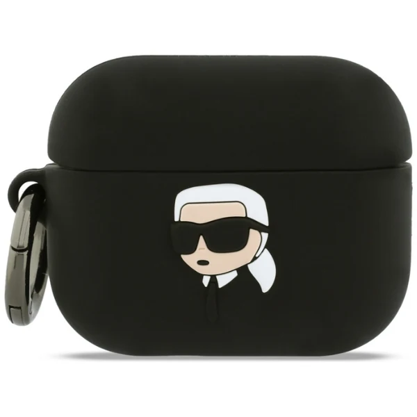 Front of the black Karl Head case
