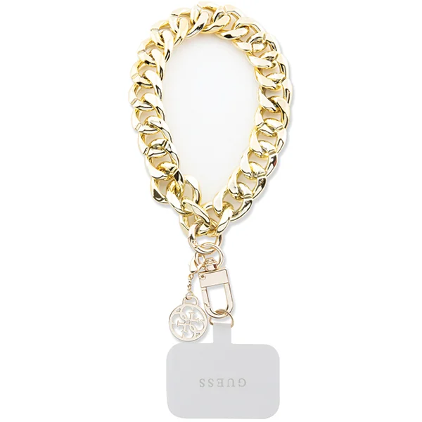 Guess GUOUCBMC4MD универсальный большой ремешок на руку золотой/gold 4G Charm