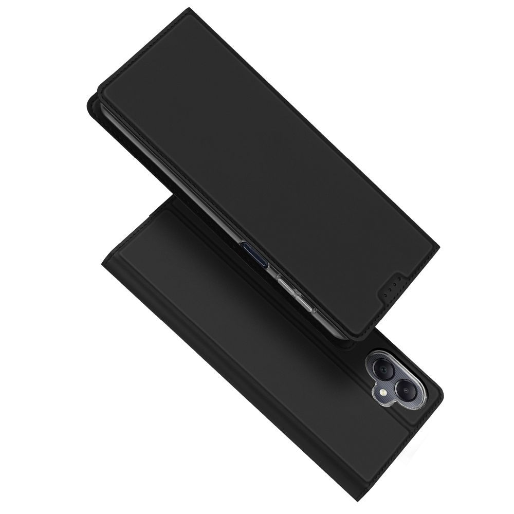 DUX DUCIS piniginės tipo dėklas SKIN PRO telefonui SAMSUNG A06 5G juodas