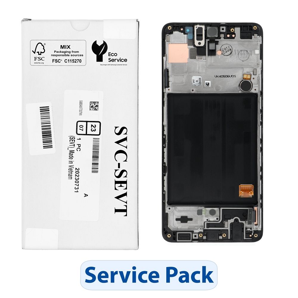 ServicePack LCD ekranas SAMSUNG A51 A515F GH82-21669A