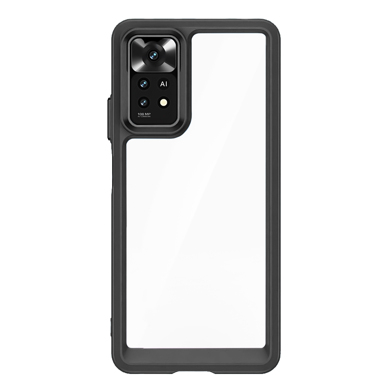 Outer Space Case silikoninis dėklas telefonui Xiaomi Poco M4 Pro 5G - juodas