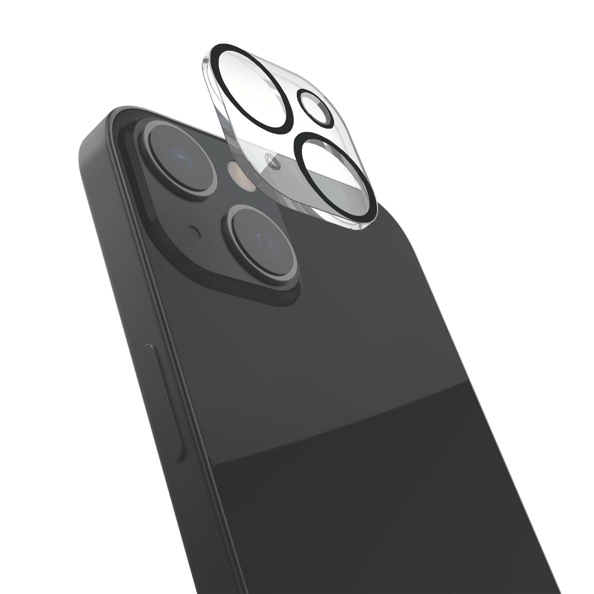 Raptic X-Doria kameros apsauginis stiklas, 2 grūdinti stiklai iPhone 14 kameros objektyvui