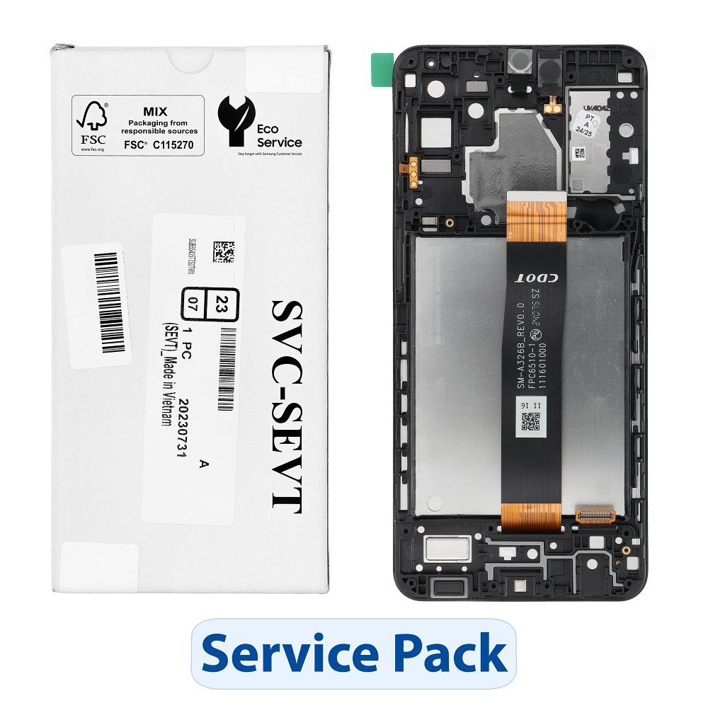 Rinkinys LCD ekranas SAMSUNG A32 5G A326B GH82-25121A