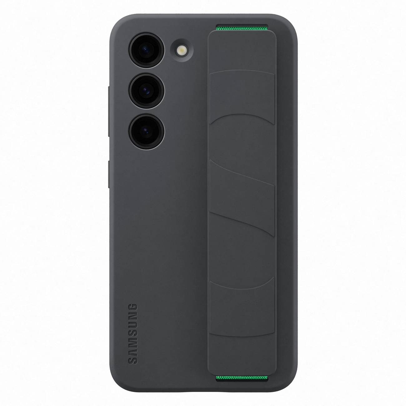 Dėklas EF-GS911TBE Samsung Silicone Cover with Strap Galaxy S911 S23