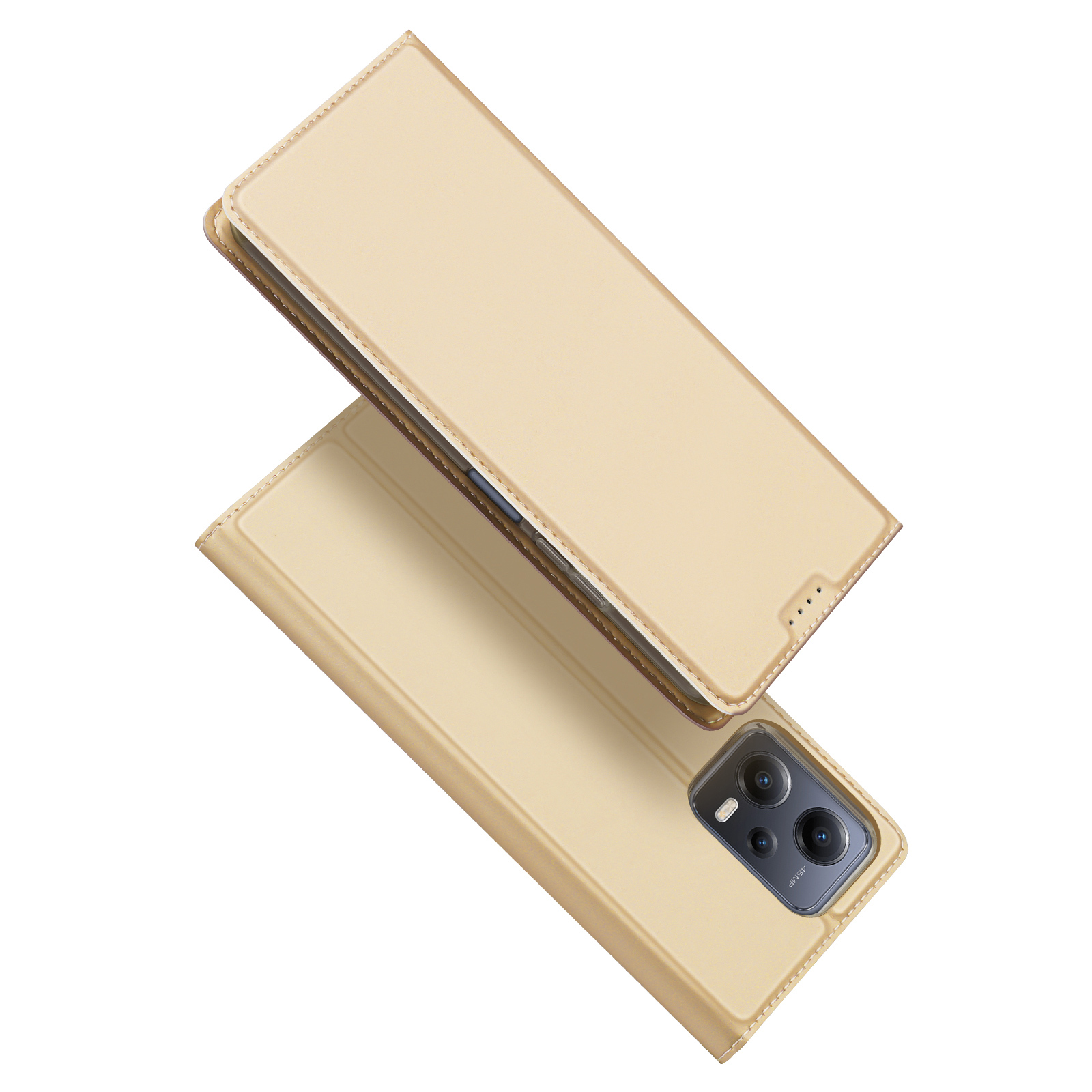 Dėklas Dux Ducis "Skin Pro" skirtas Xiaomi Redmi Note 12 5G / Poco X5 5G auksinis