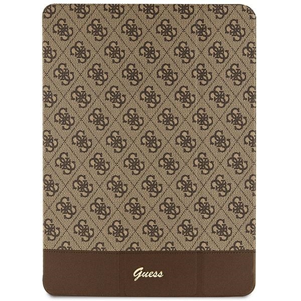 Guess 4G Stripe Allover case for iPad Pro 12.9" - brown