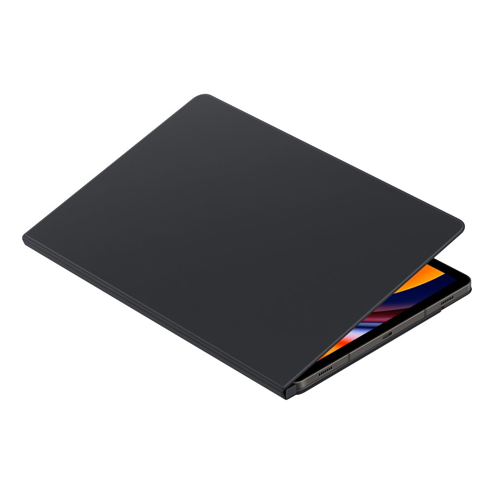 Atverčiamas dėklas su stovu Samsung Galaxy Tab S9 Smart Book viršelis - juodas
