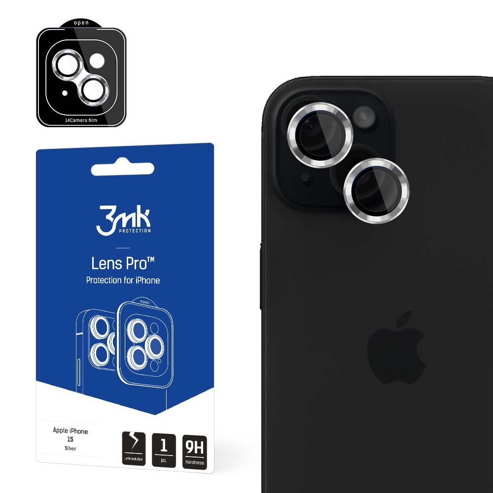 Apple iPhone 15 - 3mk Objektyvo apsauga Pro