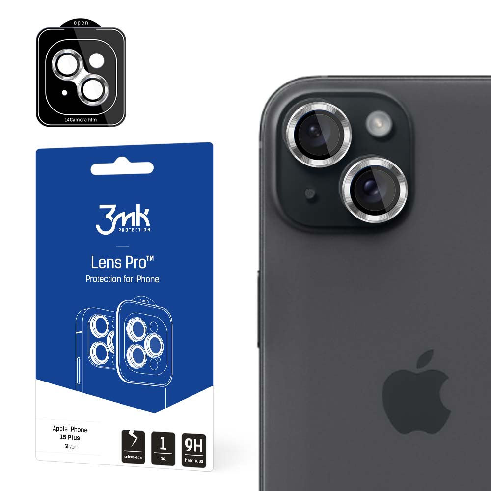 Apple iPhone 15 Plus - 3mk Objektyvo apsauga Pro