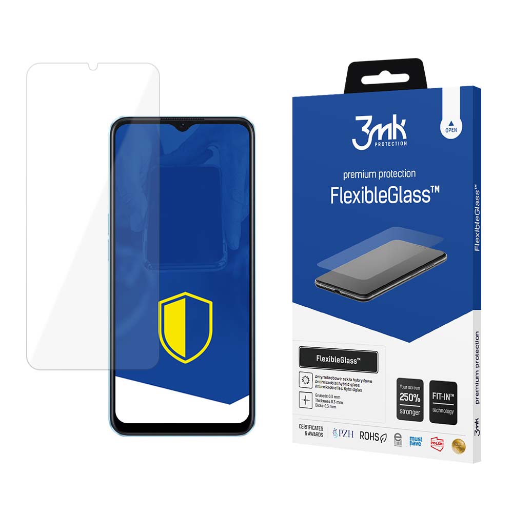 3mk FlexibleGlass™ hibridinis stiklas ant Oppo A57s