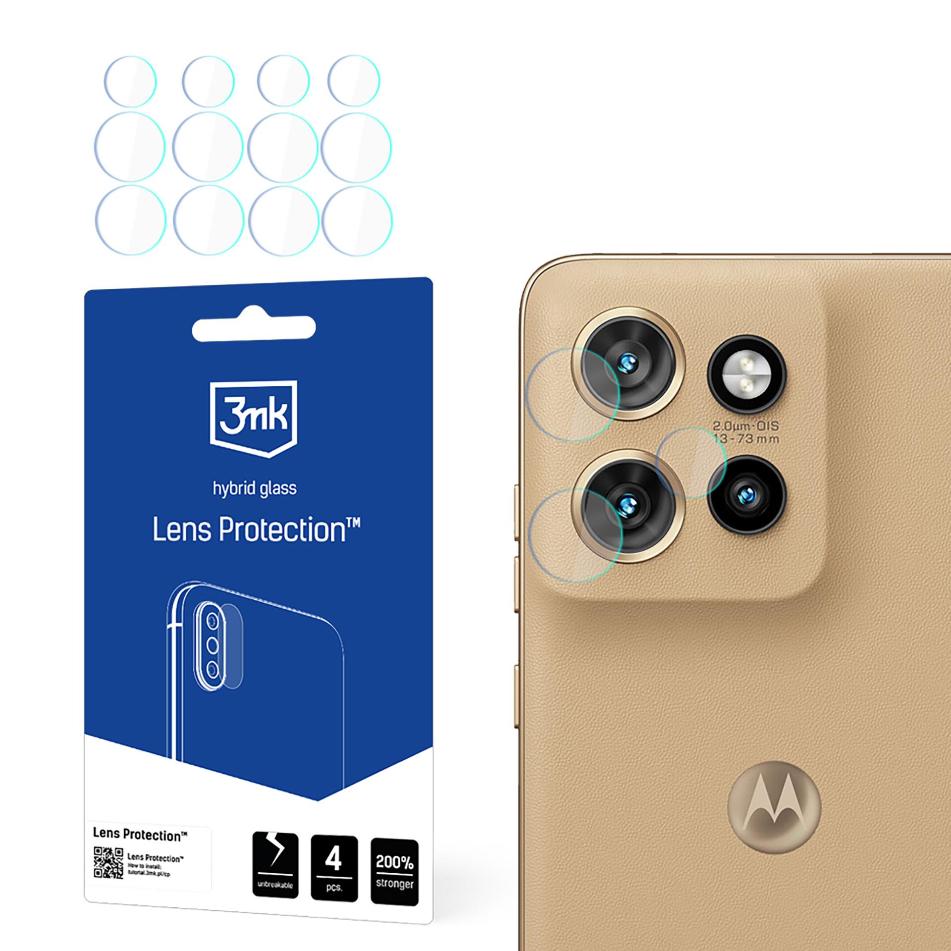 Kameros dangtelis 3mk Lens Protection Motorola Edge 50 Neo