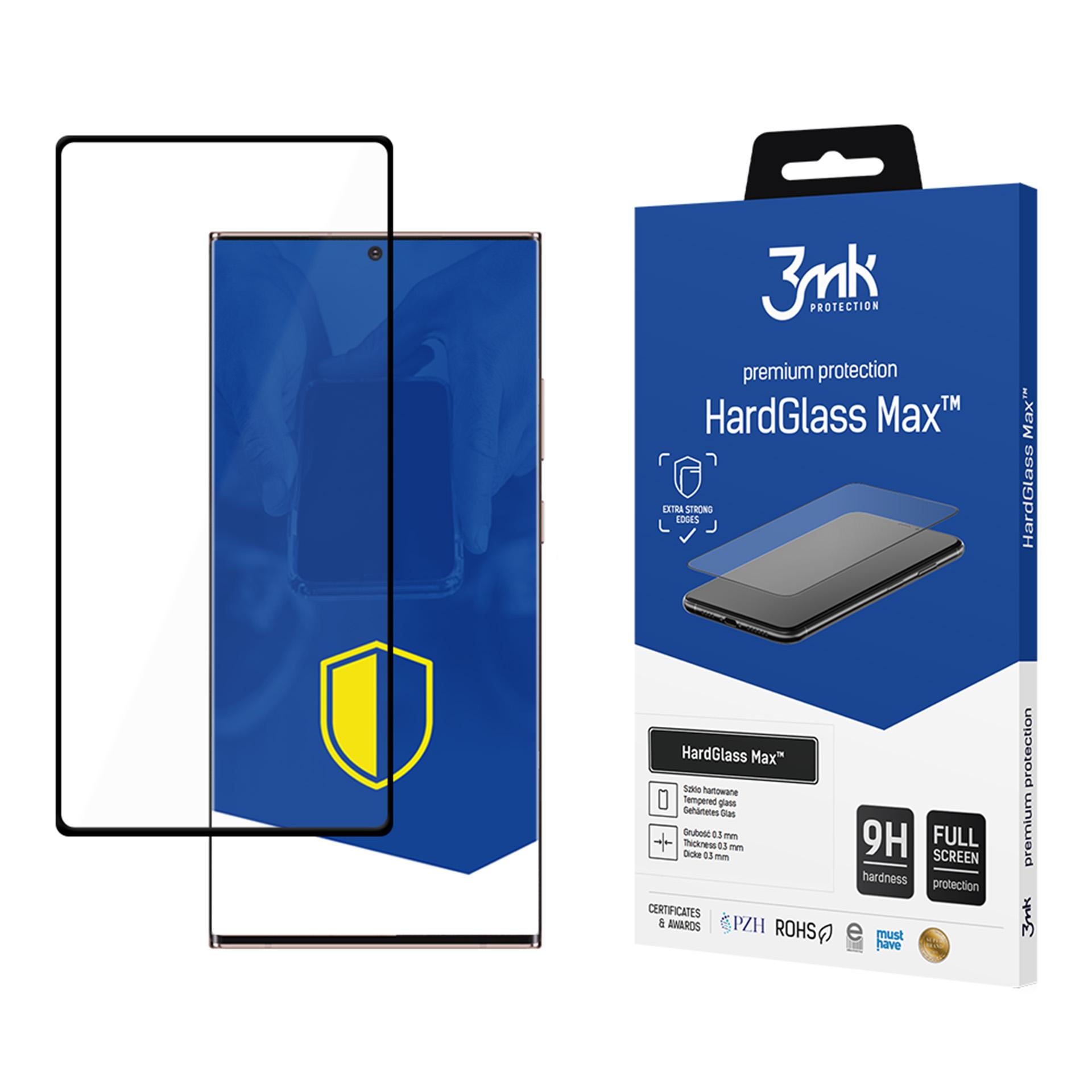 Grūdintas stiklas 3mk HardGlass Max FingerPrint Samsung Galaxy Note 20 Ultra 5G