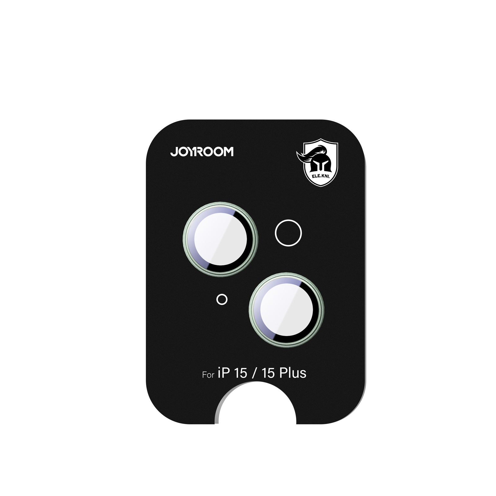 Joyroom JR-MFY0252 apsauginis stiklas iPhone 15/15 Plus objektyvams - žalia