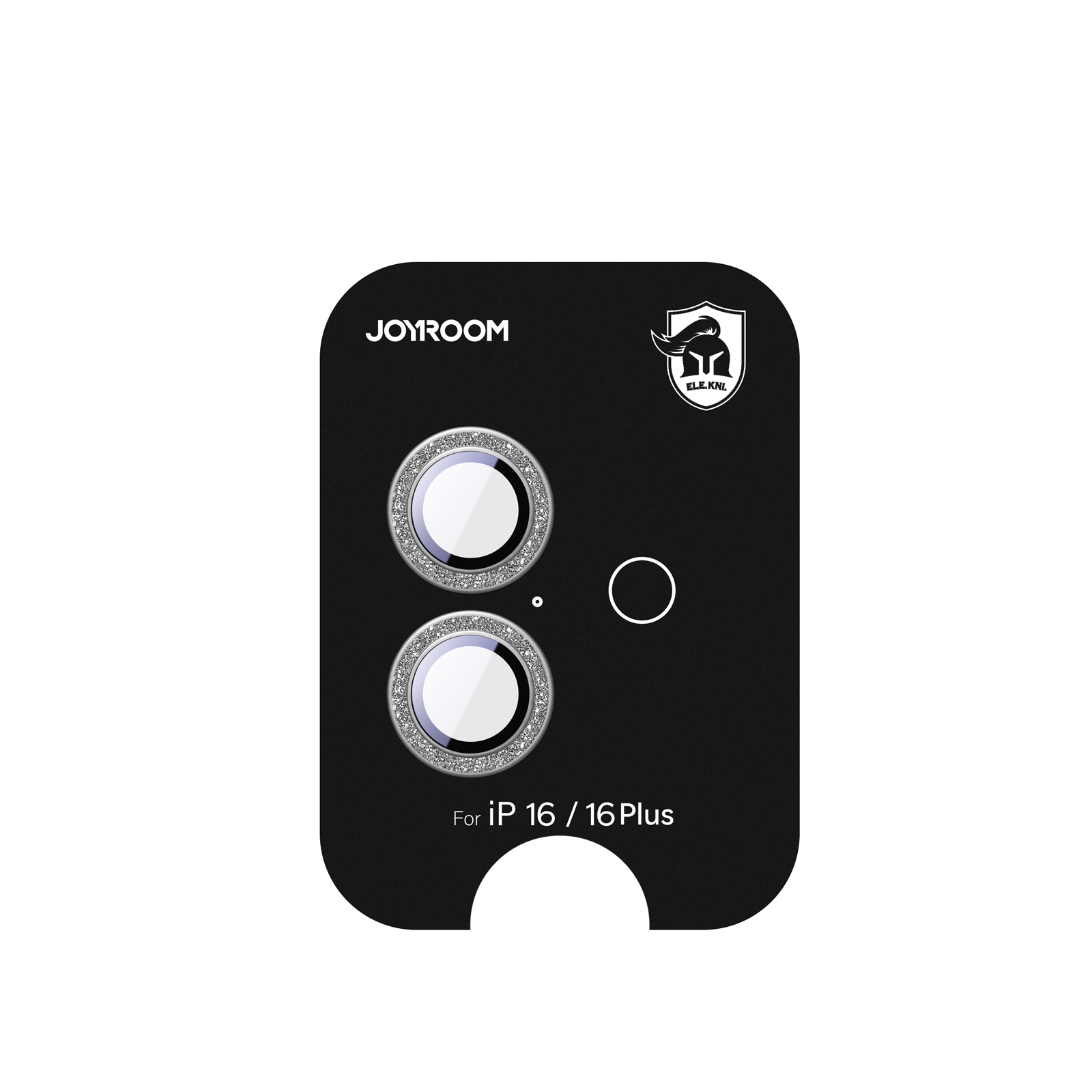 Joyroom JR-MSF0299 apsauginis stiklas iPhone 16/16 Plus objektyvams - sidabrinė