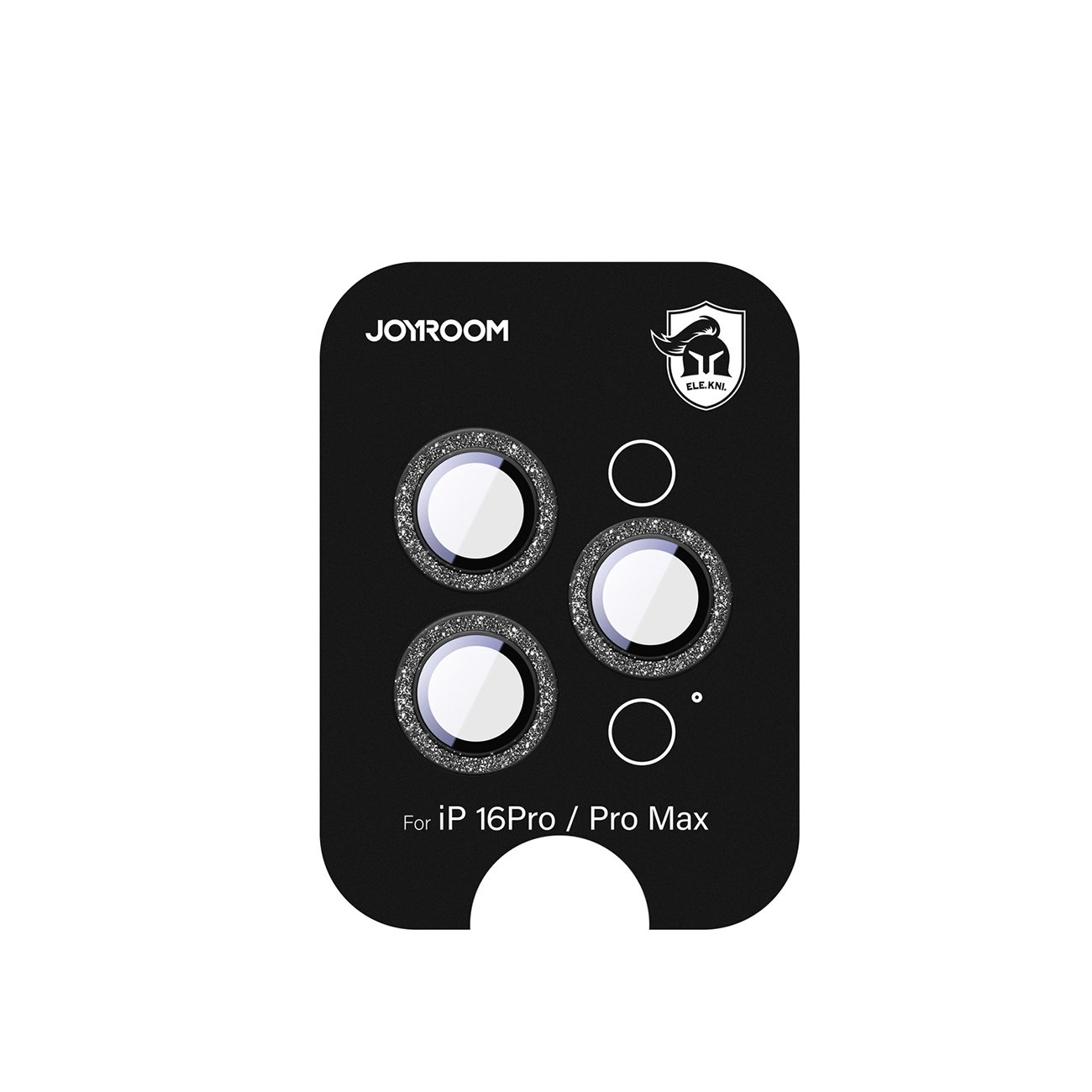 Защитная плёнка Joyroom JR-MSF0303 для объективов iPhone 16 Pro/16 Pro Max - чёрная