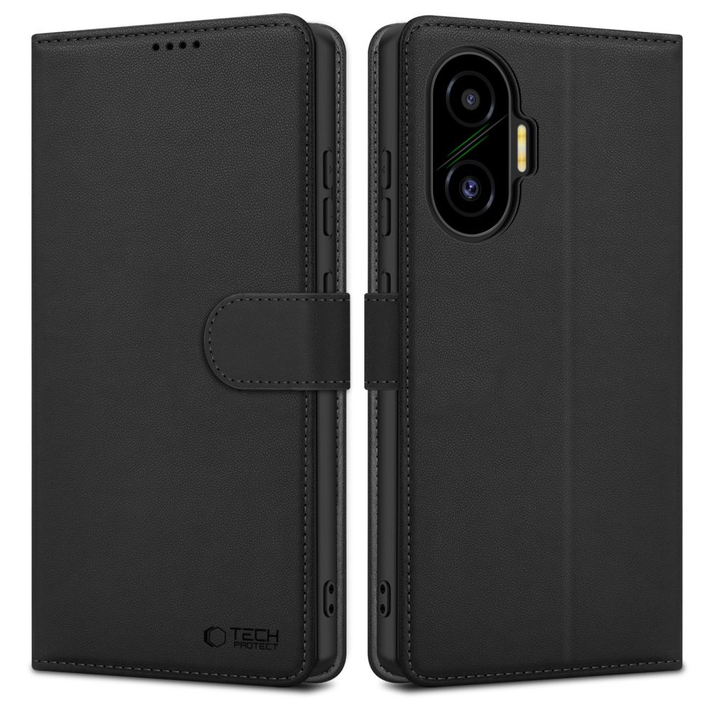 Tech-Protect Wallet Case for Xiaomi Poco F7 5G - Black