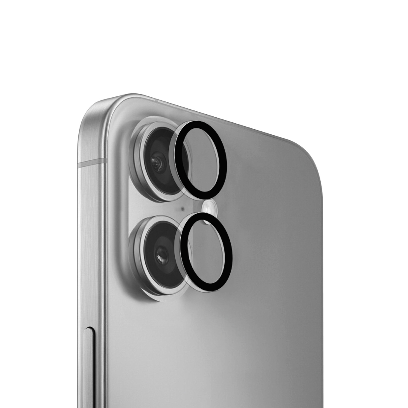 Puro atskiri grūdinto stiklo lęšiai iPhone 17 / iPhone 16 / iPhone 16 Plus