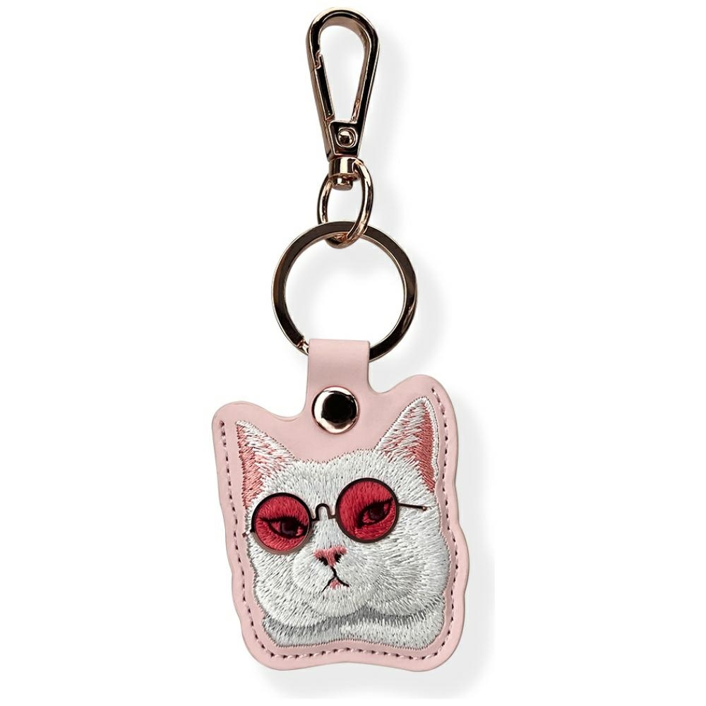 Nimmy Glasses Cool Cat sekimo dėklas - rožinė