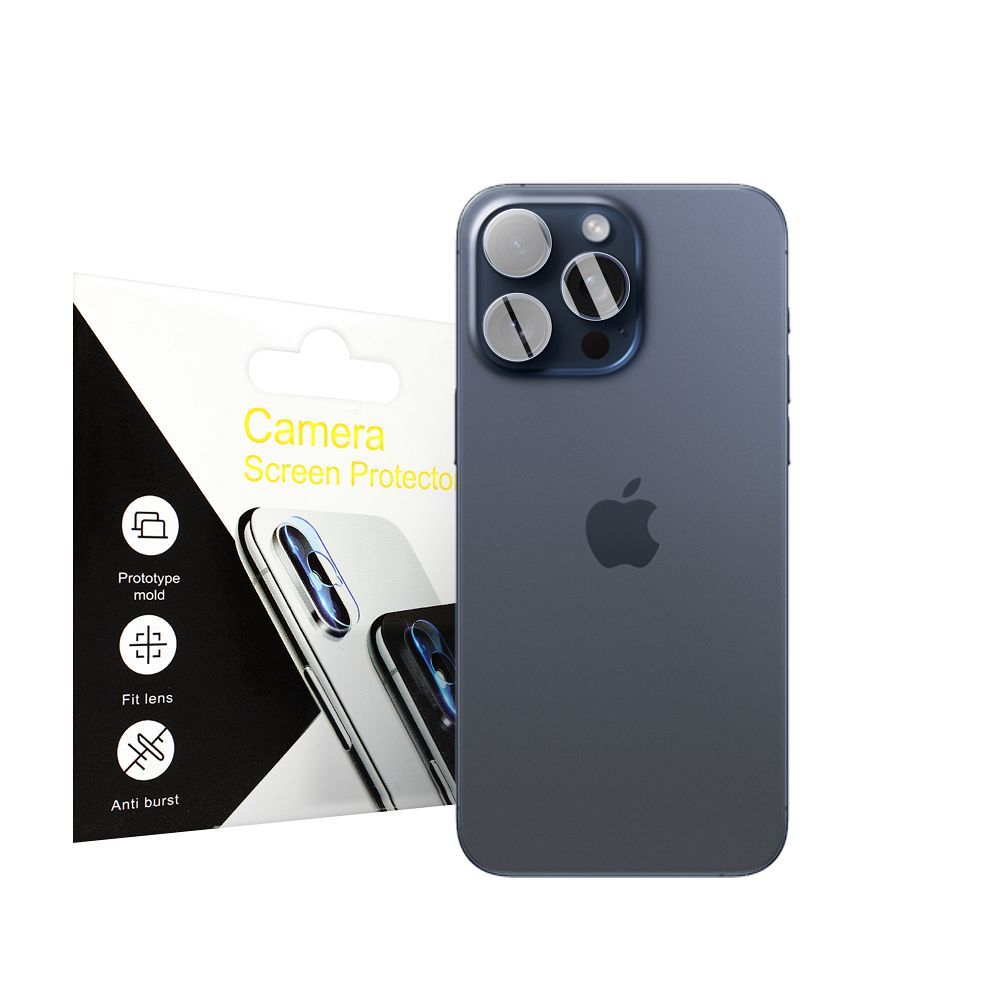 Kameros objektyvų grūdintas stiklas iPhone 15 Pro Max