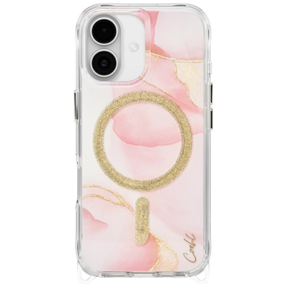 Uniq Coehl Aeris dėklas telefonui iPhone 17 Magnetinis įkrovimas - rožinis