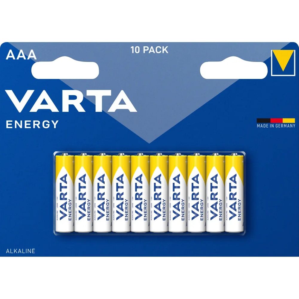 Щелочная батарейка VARTA R3 (AAA) Energy 10 шт.