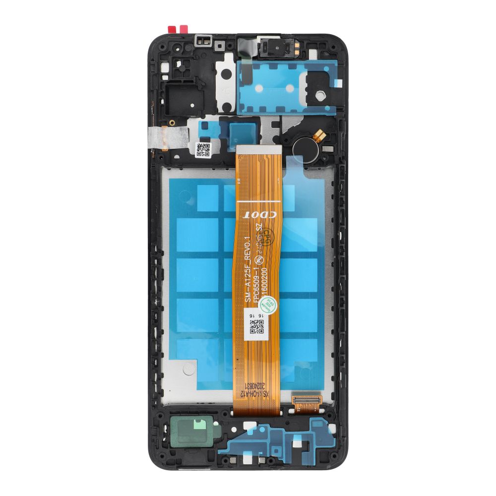 Дисплей FixCell LCD для Samsung A12 A125 OEM с полной рамкой
