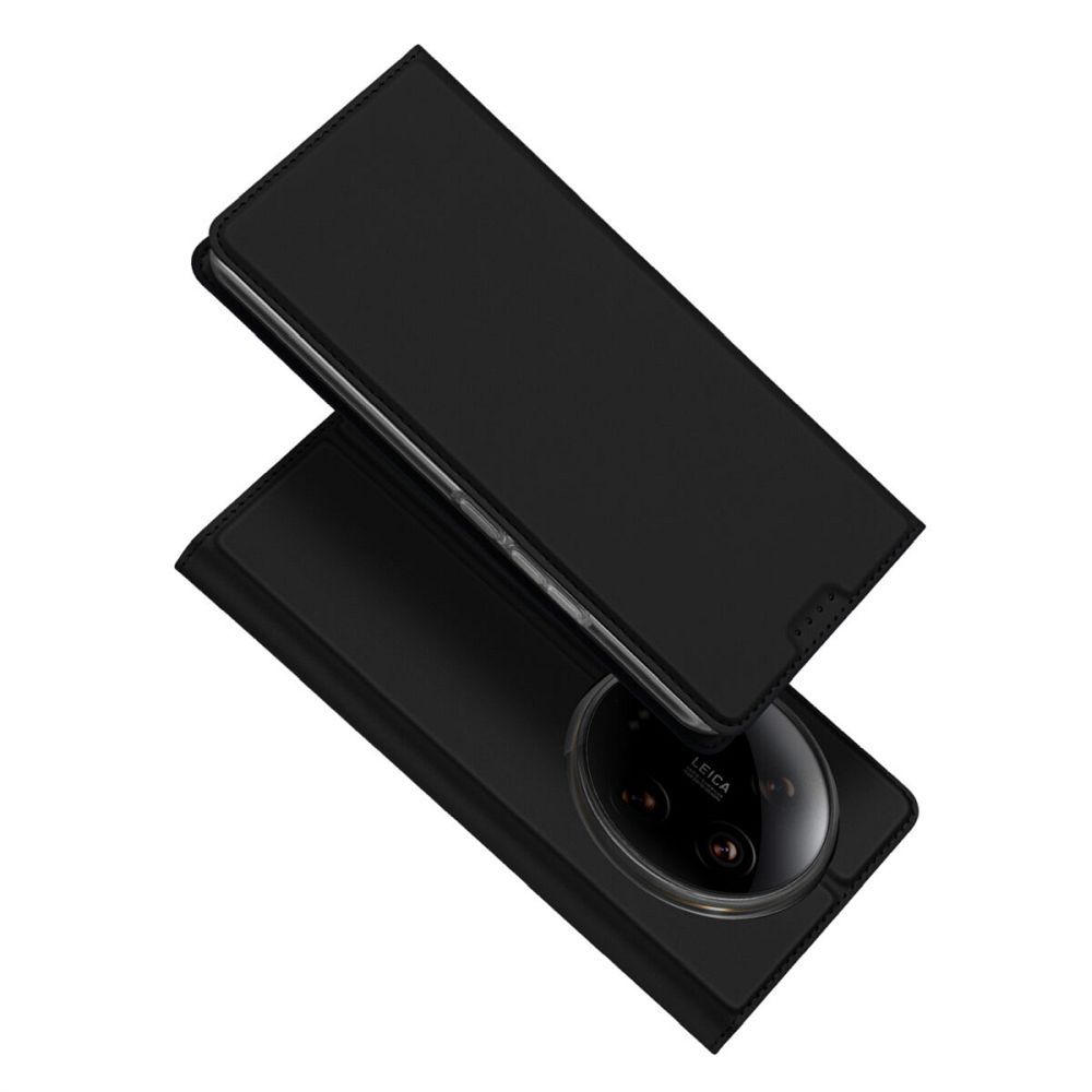DUX DUCIS piniginės dėklas SKIN PRO XIAOMI 14 Ultra juoda